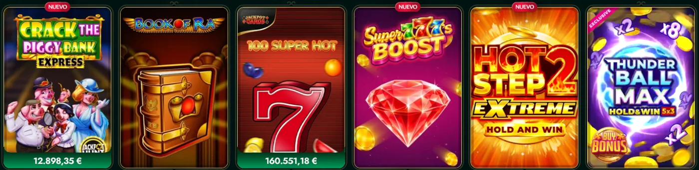 Tragaperras Cashed casino
